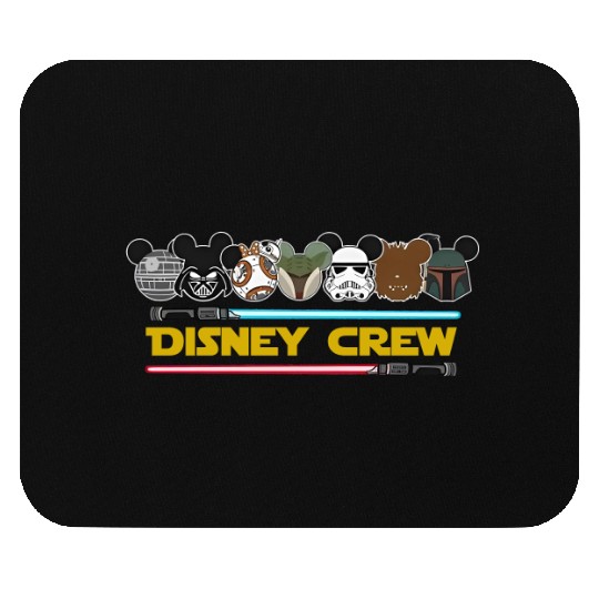 Disney Crew Darth Vader Stormtrooper Disney Disneyland Mouse Pads