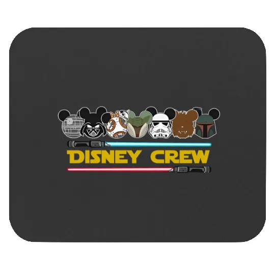 Disney Crew Darth Vader Stormtrooper Disney Disneyland Mouse Pads