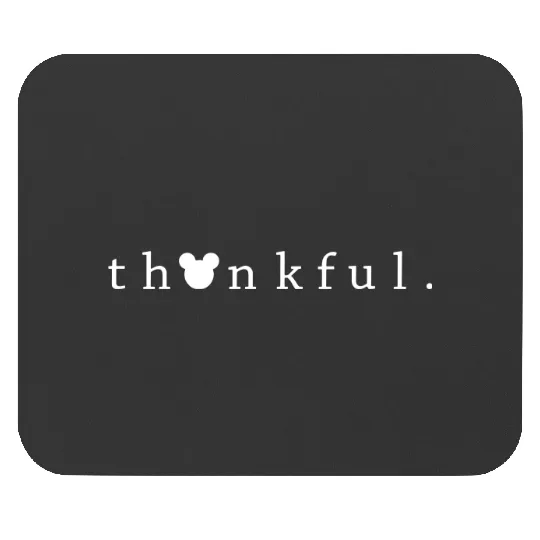 Disney Thankful Mouse Pads, Disney Thankful Mouse Pads, Mickey Head Thanksgiving Mouse Pads