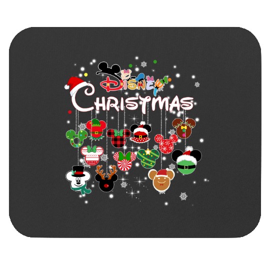 Disney Christmas Mickey ball Mouse Pads, Mickey's very merry Christmas party 2023 Mouse Pads, Magic Kingdom Christmas Mouse Pads