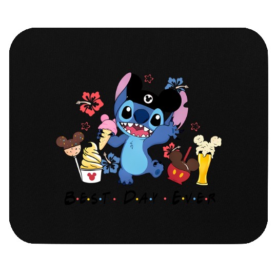 Disney Stitch Best Day Ever Mouse Pads, Disney Stitch Mouse Pads