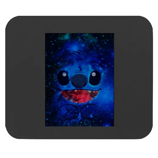 Bella AMG - Stitch with abstract background (Ohana) Poster, Stitch Eras Tour , Stitch Shirt, Disney Land Lilo and Stitch Mouse Pads