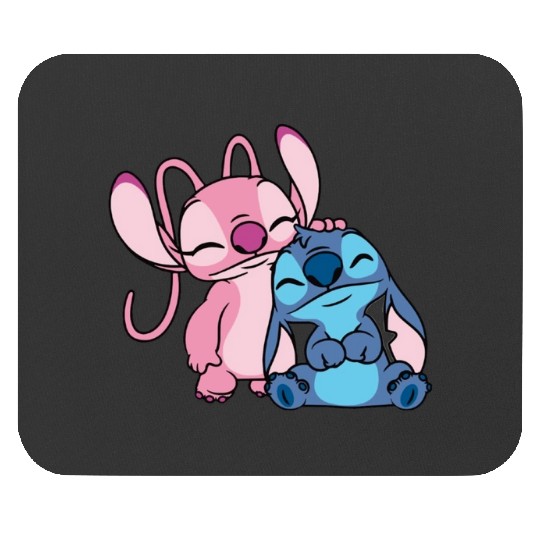 stitch and angel soulmate Poster, Stitch Eras Tour , Stitch Shirt, Disney Land Lilo and Stitch Mouse Pads