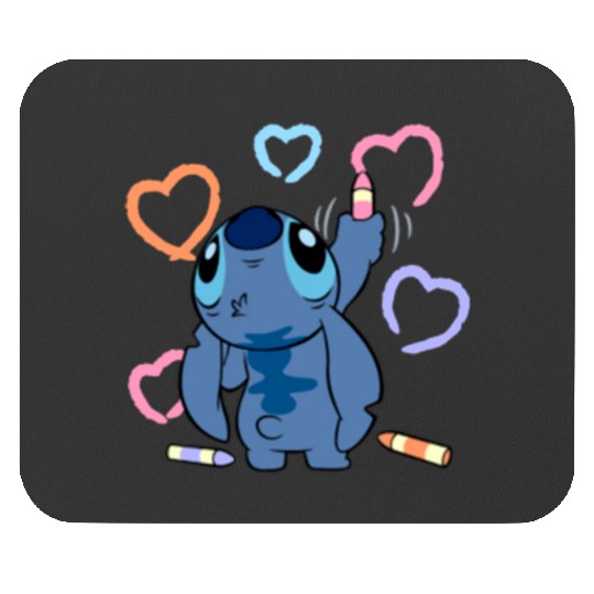 stitch dog rainbow design  , Stitch Eras Tour , Stitch Shirt, Disney Land Lilo and Stitch Mouse Pads