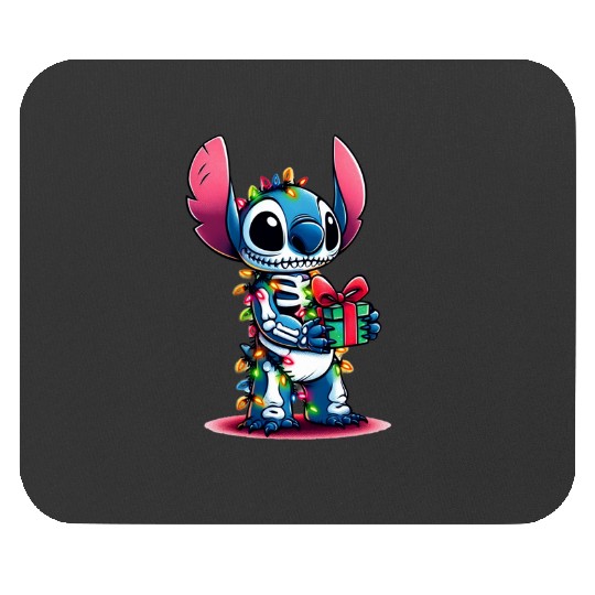 Merry Christmas Yall Winter Sticker1, Stitch Eras Tour , Stitch Shirt, Disney Land Lilo and Stitch Mouse Pads