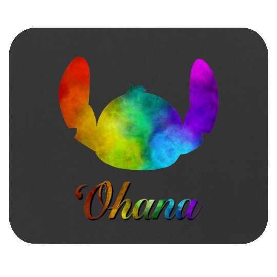 Ohana means family Stitch  , Stitch Eras Tour , Stitch Shirt, Disney Land Lilo and Stitch Mouse Pads