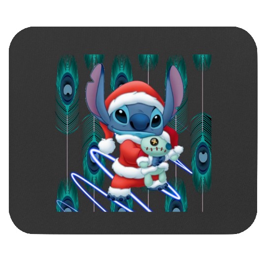 Santa Chihuahua I Believe In Santa Paws Sticker, Stitch Eras Tour , Stitch Shirt, Disney Land Lilo and Stitch Mouse Pads