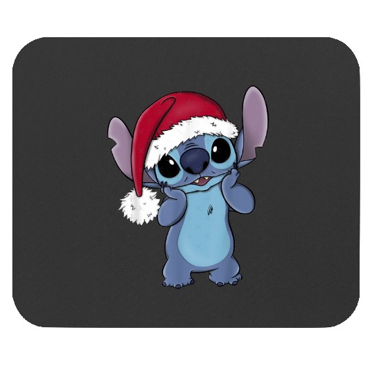 Lilo  Stitch Christmas Mele Kalikimaka Wreath  , Stitch Eras Tour , Stitch Shirt, Disney Land Lilo and Stitch Mouse Pads