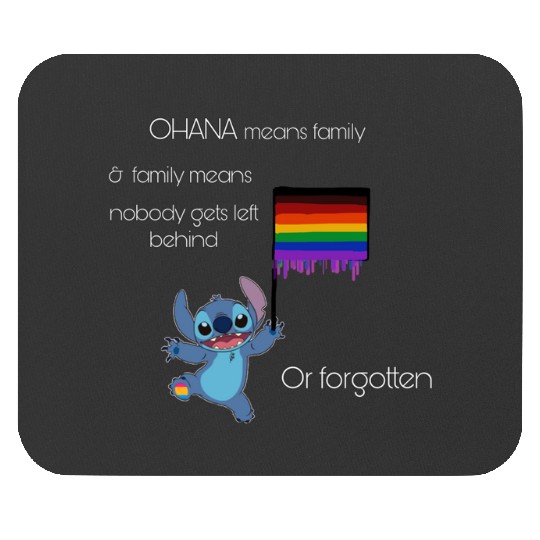 Ohana means family Sticker3, Stitch Eras Tour , Stitch Shirt, Disney Land Lilo and Stitch Mouse Pads