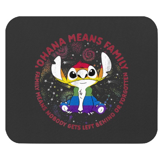 Ohana Means Family Pride Circle   , Stitch Eras Tour , Stitch Shirt, Disney Land Lilo and Stitch Mouse Pads