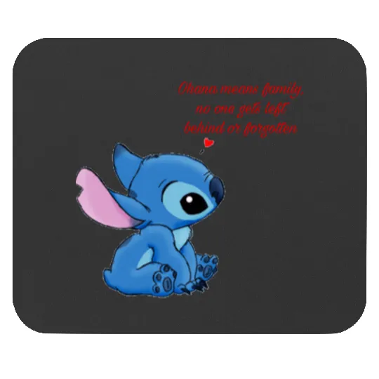 Ohana means family Sticker1, Stitch Eras Tour , Stitch Shirt, Disney Land Lilo and Stitch Mouse Pads