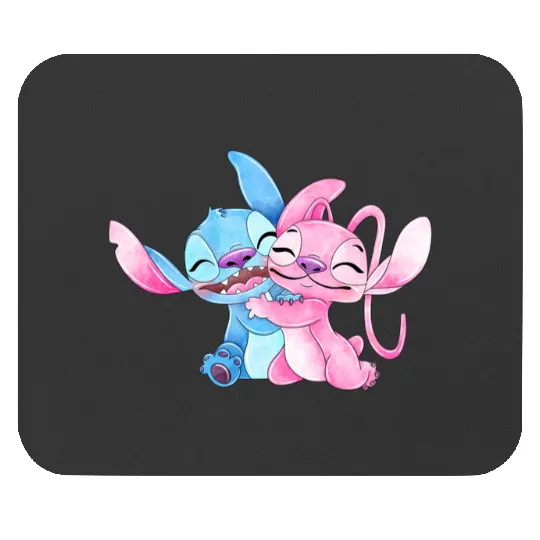 Stitch and Angel soulmates92love  , Stitch Eras Tour , Stitch Shirt, Disney Land Lilo and Stitch Mouse Pads