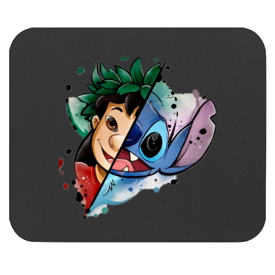 Stitch And Jack Skellington Ba  , Stitch Eras Tour , Stitch Shirt, Disney Land Lilo and Stitch Mouse Pads