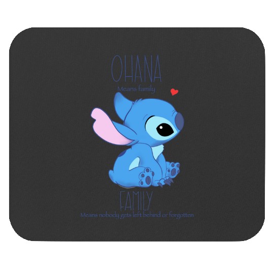 ohana means family Sticker2, Stitch Eras Tour , Stitch Shirt, Disney Land Lilo and Stitch Mouse Pads