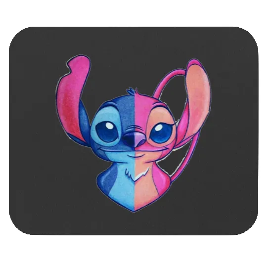 Stitch and Angel Poster, Stitch Eras Tour , Stitch Shirt, Disney Land Lilo and Stitch Mouse Pads