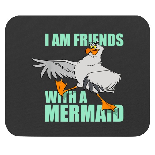 Disney The Little Mermaid Scuttle Friends With A Mermaid Mouse Pads, Magic Kingdom Trip