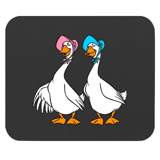 Disney The Aristocats Group Geese Characters Funny Goose Mouse Pads, Goose Lover Gift