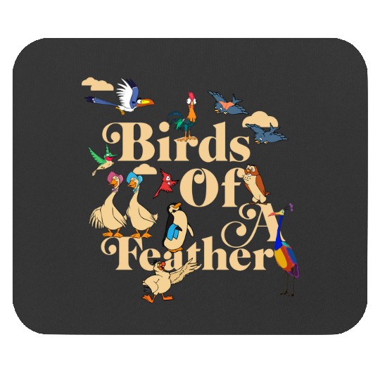 Disney Bird Characters Bird of a Feather Mouse Pads, Hei Hei Kevin Zazu Matching Mouse Pads