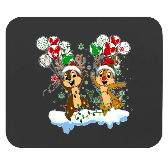 Disney Chip And Dale Christmas, Chip And Dale Mouse Pads