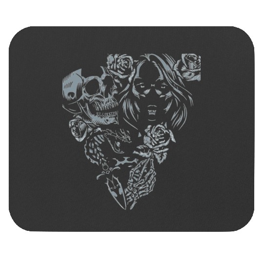 Day  the Dead  : Disney princess tattoo Shirt,  Princess tattoo vintage t shirt, Disney princess tattoo Gift Fan S-5XL Mouse Pads