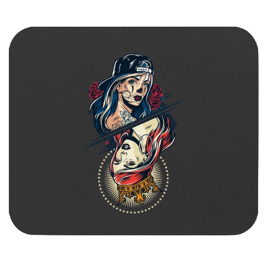 Chicano and Queen  : Disney princess tattoo Shirt,  Princess tattoo vintage t shirt, Disney princess tattoo Gift Fan S-5XL Mouse Pads