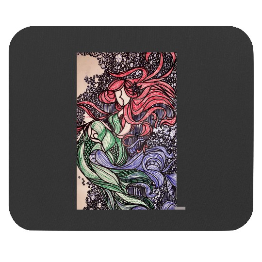 Little Mermaid  : Disney princess tattoo Shirt,  Princess tattoo vintage t shirt, Disney princess tattoo Gift Fan S-5XL Mouse Pads