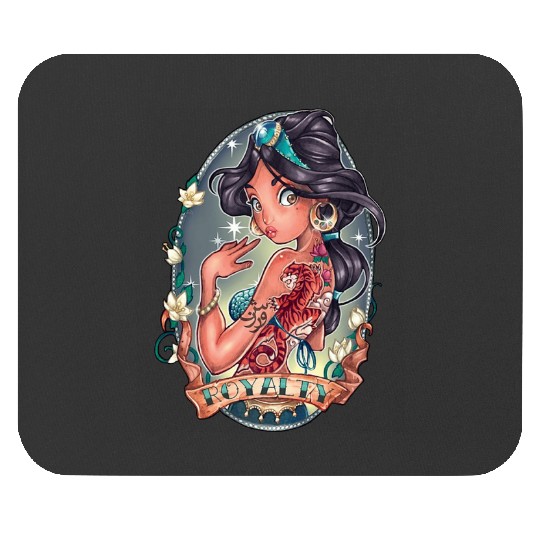 INDIA PRINCESS  : Disney princess tattoo Shirt,  Princess tattoo vintage t shirt, Disney princess tattoo Gift Fan S-5XL Mouse Pads