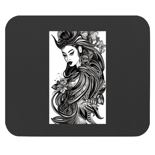 Beautiful Woman  : Disney princess tattoo Shirt,  Princess tattoo vintage t shirt, Disney princess tattoo Gift Fan S-5XL Mouse Pads