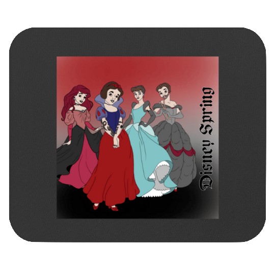 Lonely Spring Princesses  : Disney princess tattoo Shirt,  Princess tattoo vintage t shirt, Disney princess tattoo Gift Fan S-5XL Mouse Pads