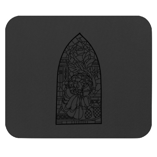 Beauty and the Beast (white)  : Disney princess tattoo Shirt,  Princess tattoo vintage t shirt, Disney princess tattoo Gift Fan S-5XL Mouse Pads