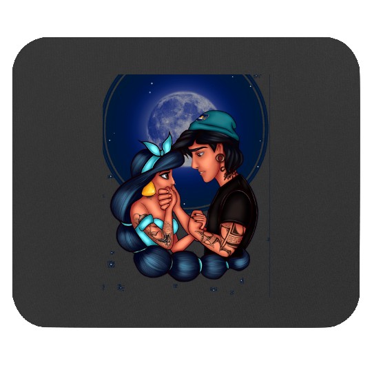 In love prince and princess in Arabian Nights  : Disney princess tattoo Shirt,  Princess tattoo vintage t shirt, Disney princess tattoo Gift Fan S-5XL Mouse Pads