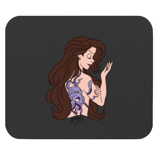 Transformed  : Disney princess tattoo Shirt,  Princess tattoo vintage t shirt, Disney princess tattoo Gift Fan S-5XL Mouse Pads