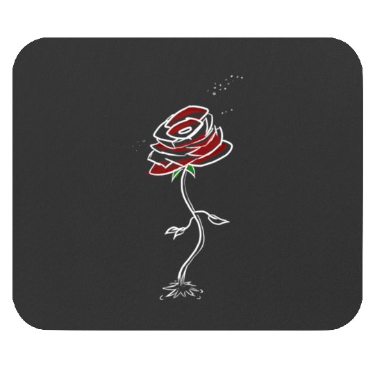 Red rose  1: Disney princess tattoo Shirt,  Princess tattoo vintage t shirt, Disney princess tattoo Gift Fan S-5XL Mouse Pads
