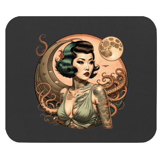 Tako Belle  : Disney princess tattoo Shirt,  Princess tattoo vintage t shirt, Disney princess tattoo Gift Fan S-5XL Mouse Pads