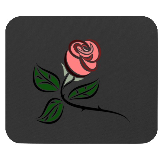 Stylized Rose Flower  : Disney princess tattoo Shirt,  Princess tattoo vintage t shirt, Disney princess tattoo Gift Fan S-5XL Mouse Pads