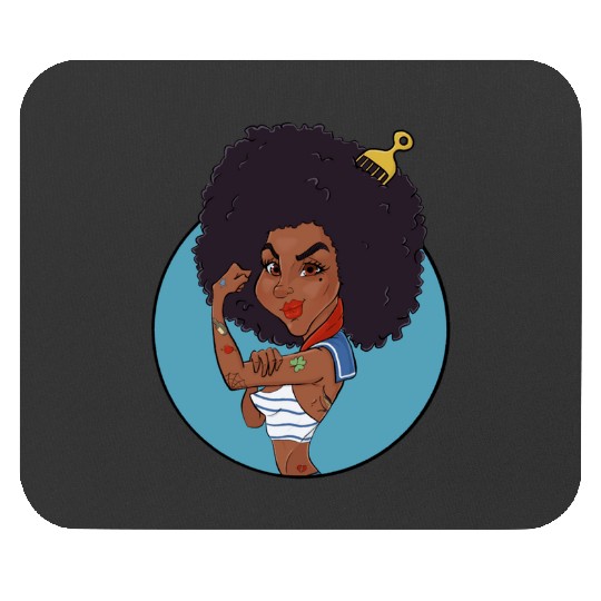 Pin-up Black Power  : Disney princess tattoo Shirt,  Princess tattoo vintage t shirt, Disney princess tattoo Gift Fan S-5XL Mouse Pads