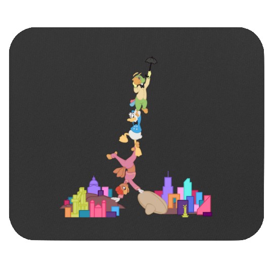 Three Caballeros Skylines  SALE!! Mickey Retro Disney Shirt, Mickey Checkered Shirt, Vintage Disney, Retro Mickey, Mickey Gift S-5XL Mouse Pads