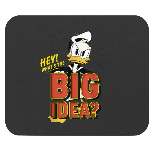 DuckTales Donald Duck Hey Whats The Big Idea  SALE!! Mickey Retro Disney Shirt, Mickey Checkered Shirt, Vintage Disney, Retro Mickey, Mickey Gift S-5XL Mouse Pads