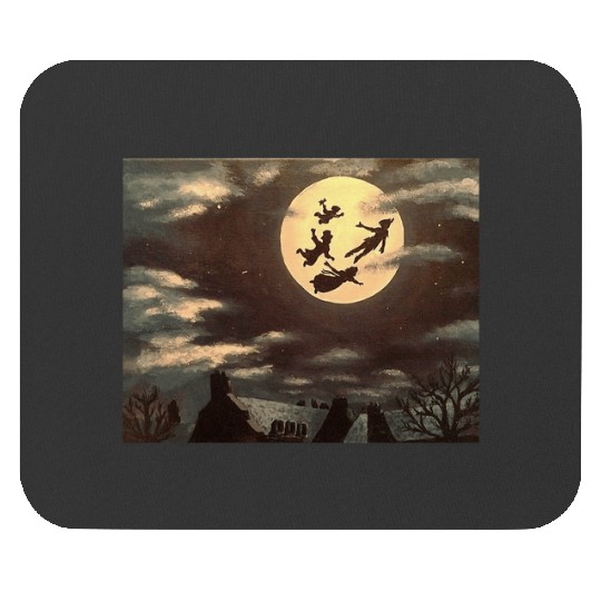 Peter Pan Silhouette  SALE!! Mickey Retro Disney Shirt, Mickey Checkered Shirt, Vintage Disney, Retro Mickey, Mickey Gift S-5XL Mouse Pads