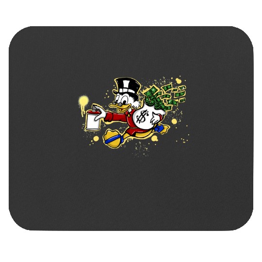 Yellow paint Scrooge Mcduck and money  SALE!! Mickey Retro Disney Shirt, Mickey Checkered Shirt, Vintage Disney, Retro Mickey, Mickey Gift S-5XL Mouse Pads