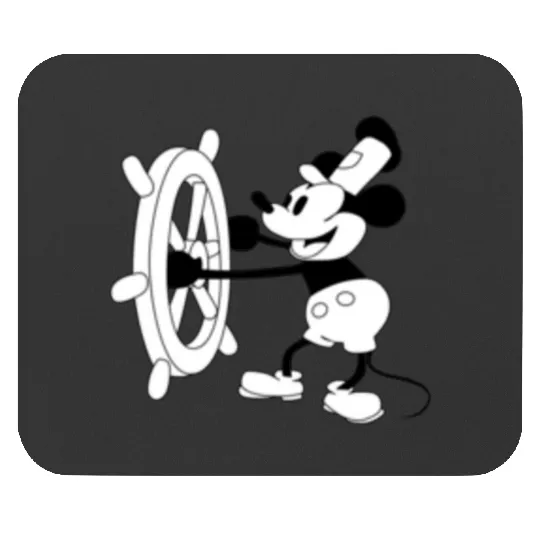 Steam Boat Willie  SALE!! Mickey Retro Disney Shirt, Mickey Checkered Shirt, Vintage Disney, Retro Mickey, Mickey Gift S-5XL Mouse Pads