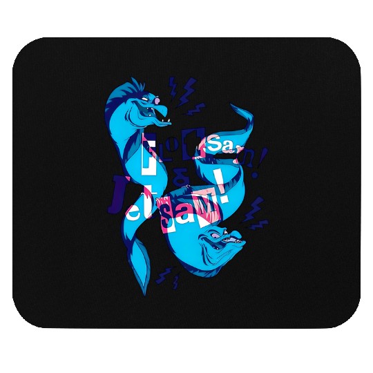 Disney The Little Mermaid Flotsam and Jetsam Eels Mouse Pads, Flotsam And Jetsam, Disney Litle Mermaid
