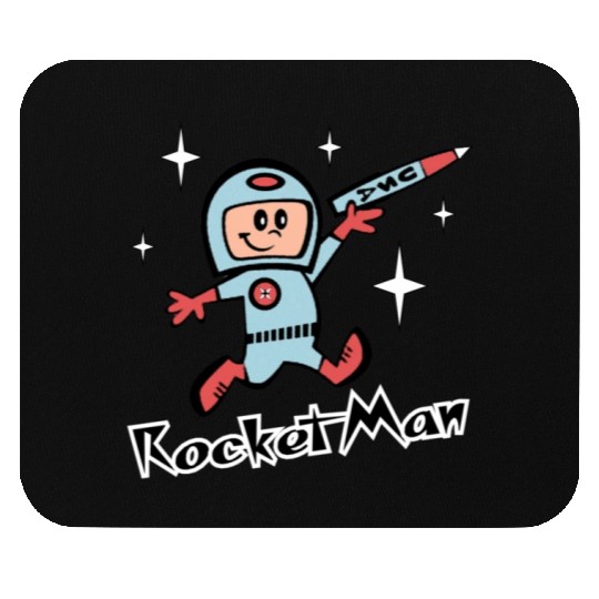 Rocket Man Mouse Pads
