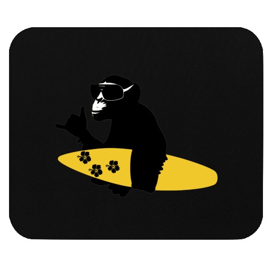 surf monkey Mouse Pads