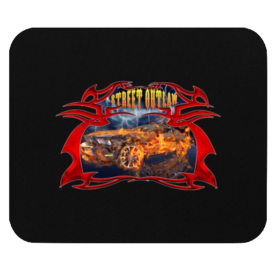 Street outlaw Mouse Pads