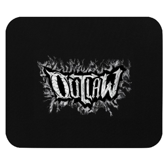 Outlaw lightning Mouse Pads