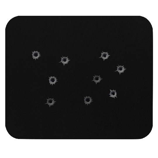 Luke Cage Bullet Holes Mouse Pads