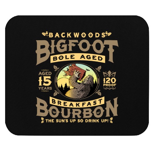 Backwoods Bigfoot Bole-Aged Breakfast Bourbon Mouse Pads
