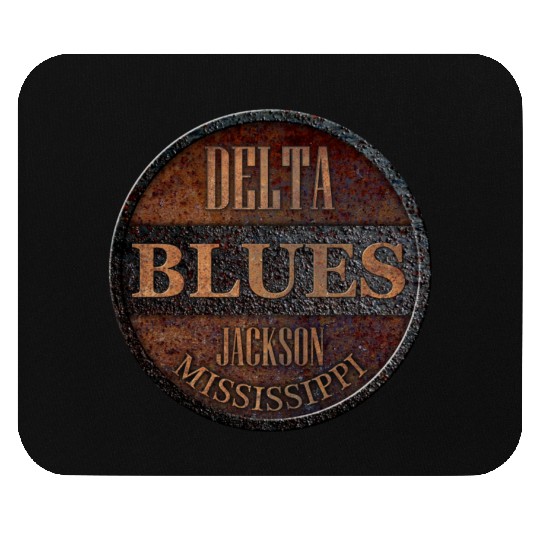 rusty delta blues jackson Mouse Pads