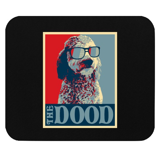 Goldendoodle The Dood Mouse Pads